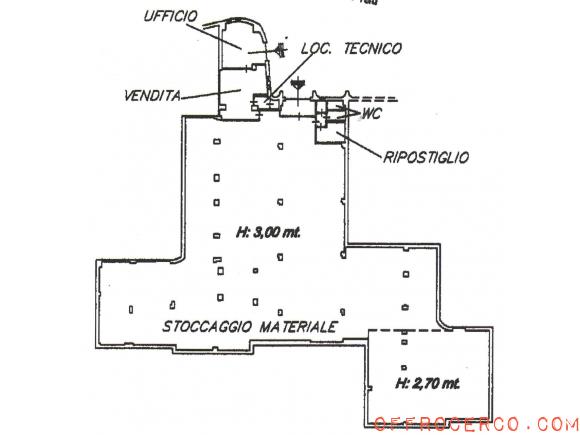 Negozio (Nuovo Salario/ Prati Fiscali/ Colle Salario) 1100mq