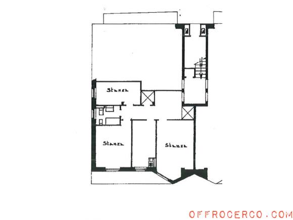 Appartamento trilocale 88mq