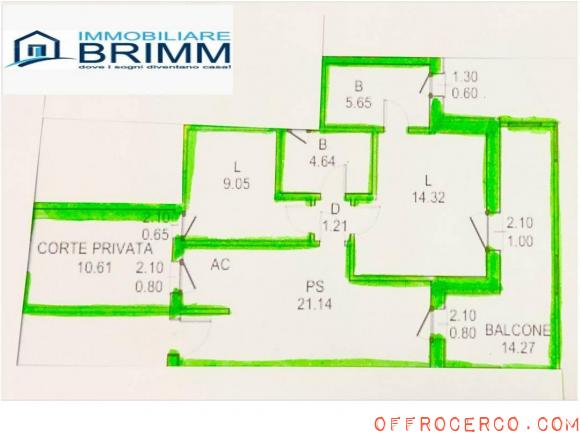 Appartamento 3 Locali 90mq 2024