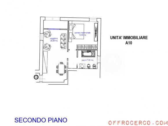 Appartamento Bilocale San Concordio Contrada 57mq