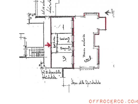 Appartamento Bilocale 78mq 1974