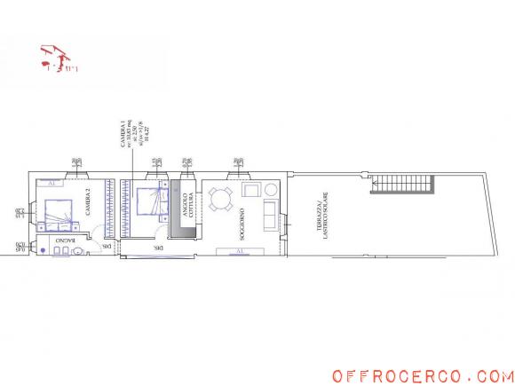 Appartamento 3 Locali 81mq 1900