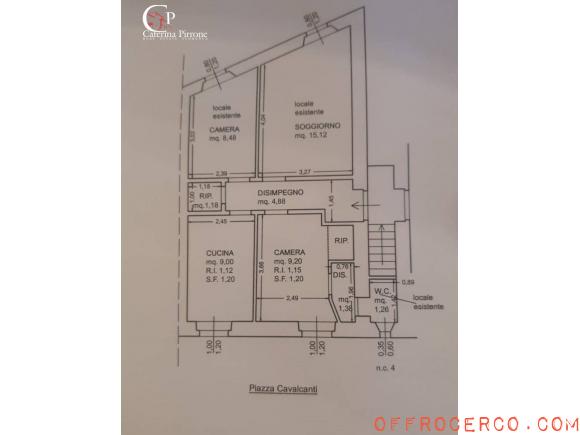 Appartamento 4 Locali 65mq 1900