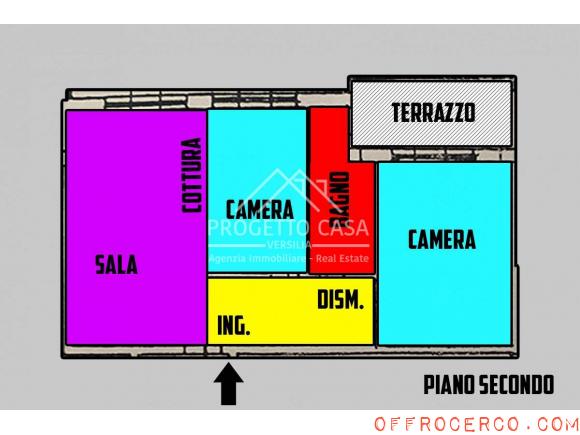 Appartamento 3 Locali 65mq 1980