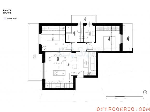 Attico 3 Locali 86mq 2025