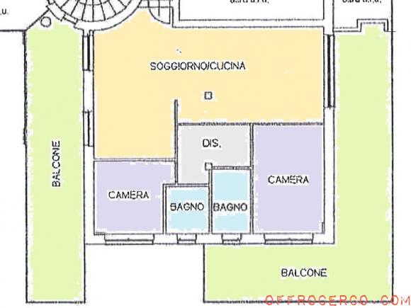 Appartamento 3 Locali zona Poeti 116mq 2015