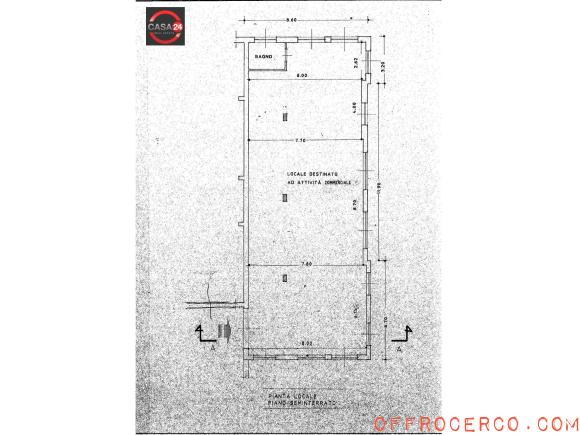 Locale commerciale 184mq