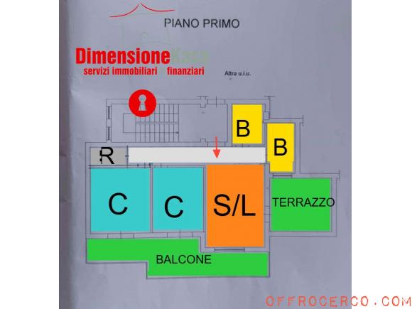 Appartamento trilocale 110mq