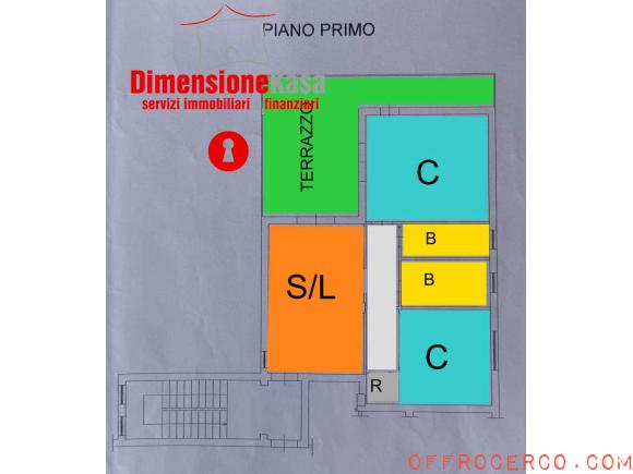 Appartamento trilocale 110mq