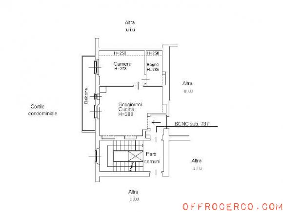 Appartamento bilocale (Buenos Aires/ Indipendenza/ P.ta Venezia) 42mq