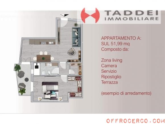 APPARTAMENTO CIVILE ABITAZIONE SAN JACOPINO 52mq