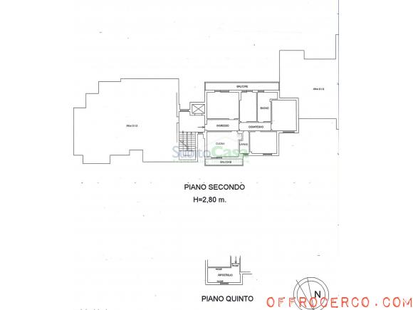 Appartamento 5 Locali o più 126mq 1987