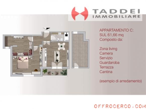 APPARTAMENTO CIVILE ABITAZIONE SAN JACOPINO 62mq