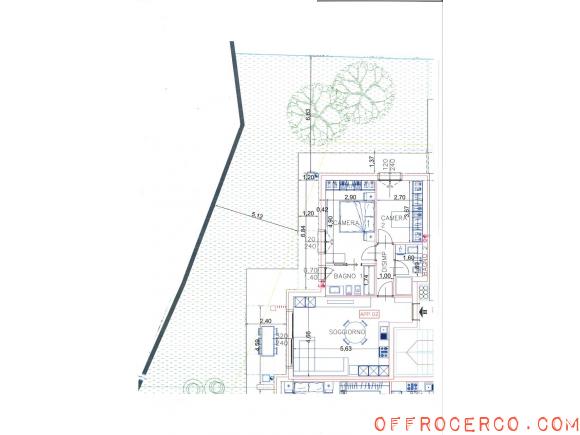Appartamento trilocale 82mq
