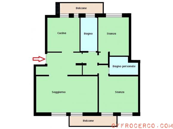 Appartamento (San Quirino) 125mq