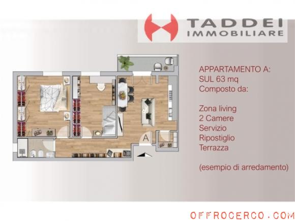 APPARTAMENTO CIVILE ABITAZIONE CAREGGI 63mq